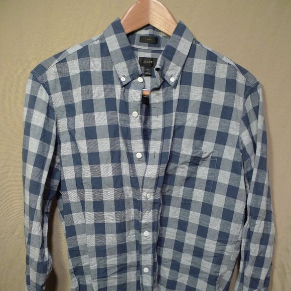 J Crew Baird McNutt Irish Linen long sleeve button shirt - Size Small M - Slim - Picture 1 of 4